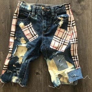 Kids Burberry inspo jeans